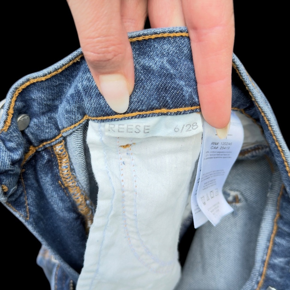 Habitual Reese Straight Leg Jeans Medium Wash Denim Women’s Jeans Size 28 - Picture 8 of 10
